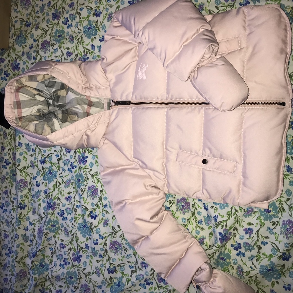 Baby girls burberry coat